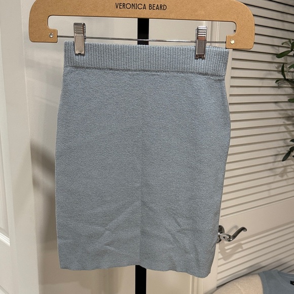 White Fox Boutique Blue Knit Set - Crop top and Mini Skirt - Picture 11 of 11